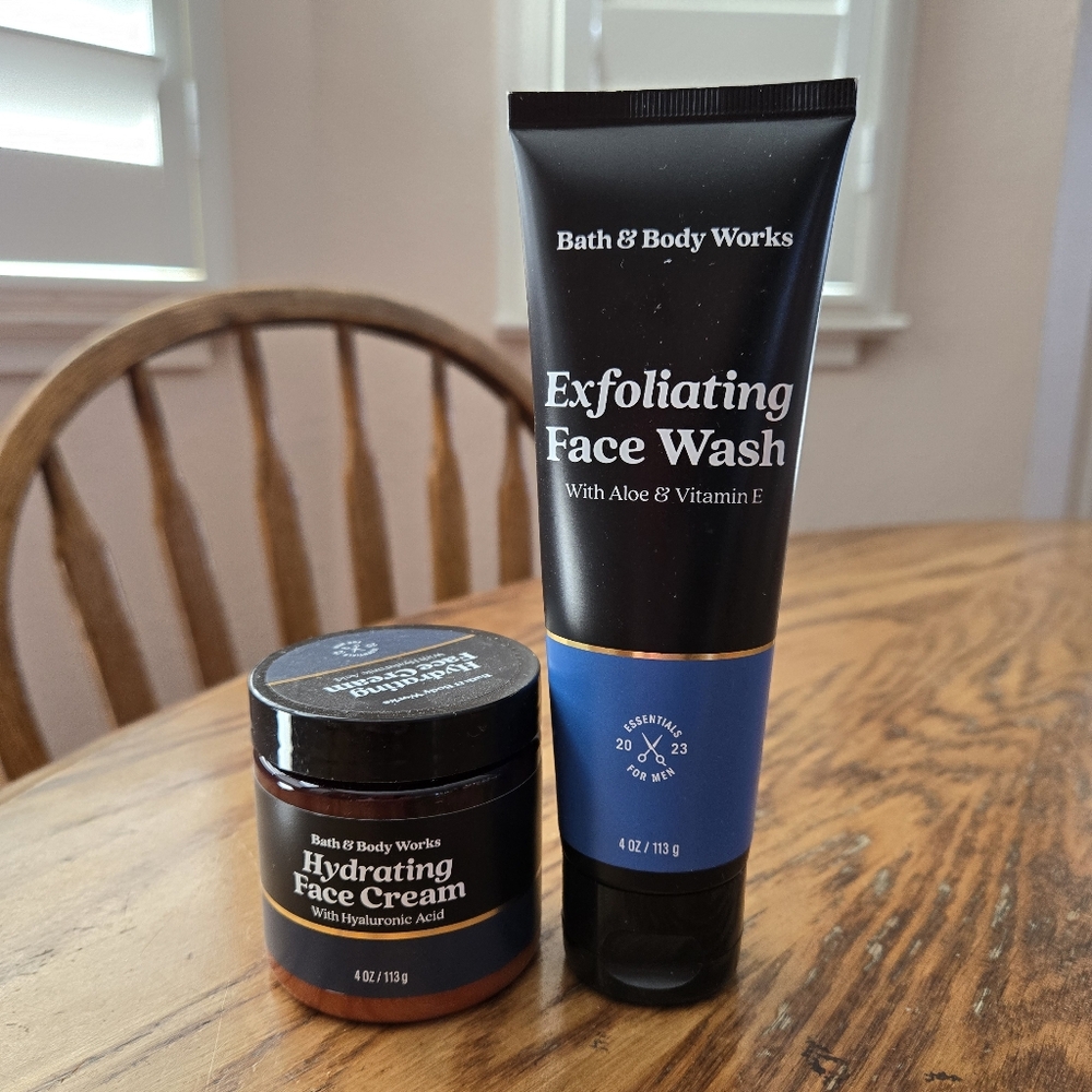 🛍BOGO 50% OFF🧑🚿🧴NWT‼️BBW Men's Collection Pair of Face Treatments